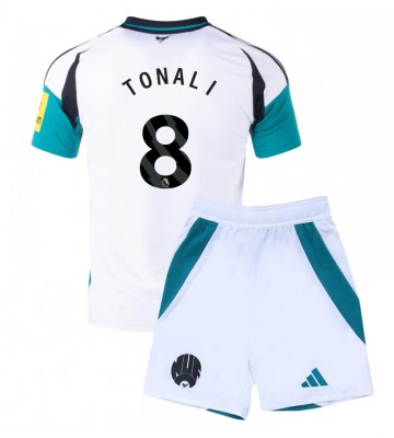 Newcastle United Sandro Tonali #8 Tredje Kläder Barn 2024-25 Kortärmad (+ Korta byxor)